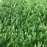 Штучна трава 15 мм завширшки 2 м EcoGras SD-15 (Штучний газон в рулонах), фото 4
