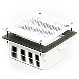 Вбудована манікюрна витяжка Teri Turbo біла/сітка біла, фото 2