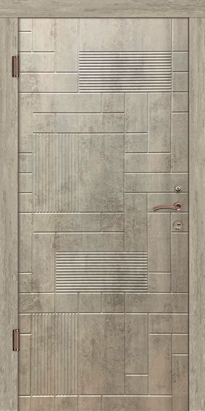 Входная дверь для квартиры "Портала" (серия Люкс NEW) модель Каскад 2 - фото 1 - id-p1481140017