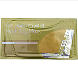 Антивікова маска для шиї з "золотим" колагеном та кристалами, фото 5