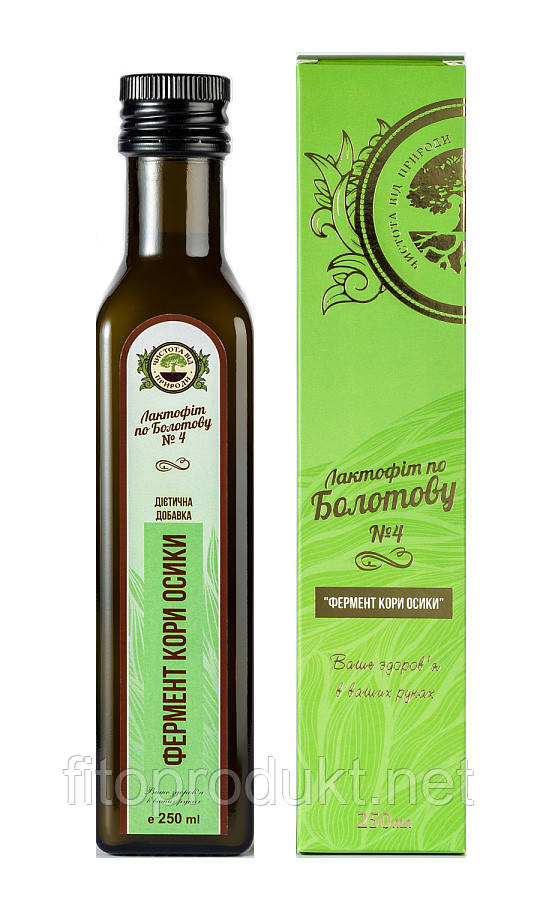 Фермент кори осіни Лактофіт по Болотовому No4 для ШКТ 250 мл Центр Болотова, фото 1