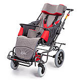Спеціальна прогулянкова Коляска для Реабілітації дітей з ДЦП Comfort Maxi 6 Special Needs Stroller 165 см/75кг, фото 4