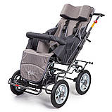 Спеціальна прогулянкова Коляска для Реабілітації дітей з ДЦП Comfort Maxi 6 Special Needs Stroller 165 см/75кг, фото 7