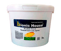 Карнаубский воск для дерева Bionic House Hard Wax 3л