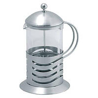 Френч-прес для чаю 1л "Maestro" (смужка)