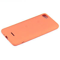 Чехол Soft Silicone Case для Xiaomi Redmi 6A Peach