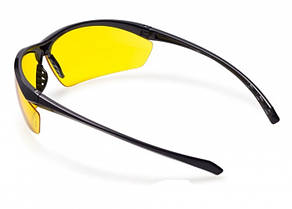 Окуляри захисні Global Vision Lieutenant (yellow) жовті, фото 4