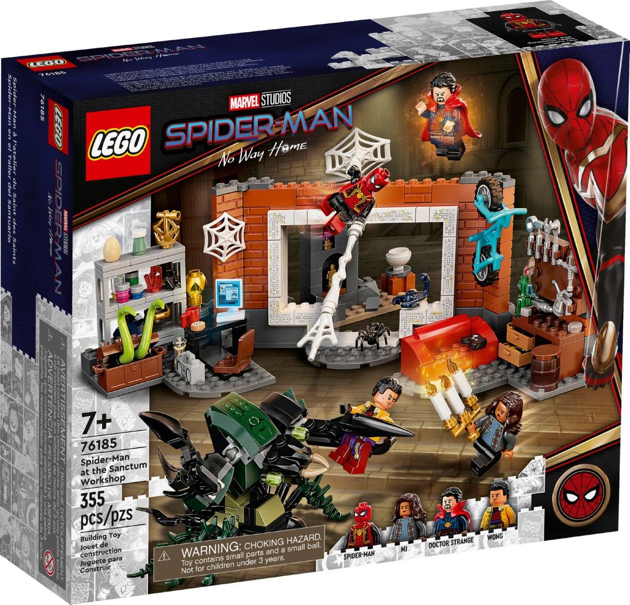 Lego Super Heroes Людина-Павук в майстерні Санктум 76185