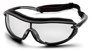 Окуляри захисні з ущільнювачем Pyramex XS3 Plus (clear) Anti-Fog, прозорі, фото 1