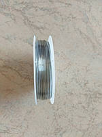 Дріт у бобіні срібло товщина 0,3 мм 50 м