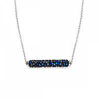 Серебряный кулон Spark со Swarovski Rock Tube N95100BB