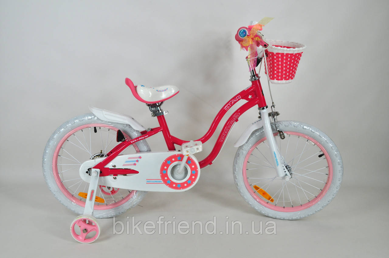Детский велосипед Royal Baby Star Girl 18" розовый (ID#1340631778 ...