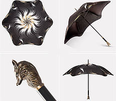 Жіноча стильна парасолька тростина напівавтомат у кольорах із ручкою тварин, парасольки, парасолька водонепроникна принт 2