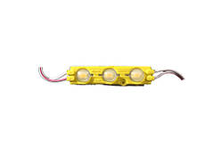 Світлодіодний модуль 2835 3led 1,5W напівсфера, жовтий