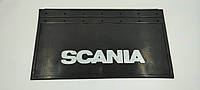 Брызговик с тиснением SCANIA 650х350mm рельефная надпись 1шт