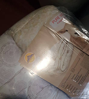 Ковдра Овчина (мікрофібра) з напиленням 195*215 ARDA Company, фото 2