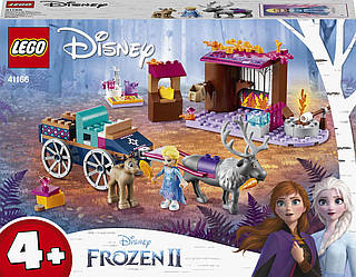 Конструктор LEGO 41166 Disney Princess Frozen 2 Дорожні пригоди Ельзи (41166)