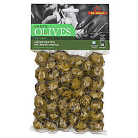 Оливки зелені з орегано "ILIDA" 250 г