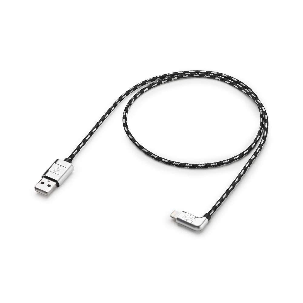 Оригінальний кабель Volkswagen USB A - Apple Lightning, 70 cm., Артикул 000051446BN