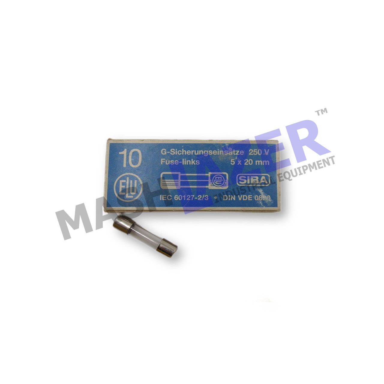 Запобіжник/Fuse 5*20 мм 250 V 1 A SIBA 24232, фото 1