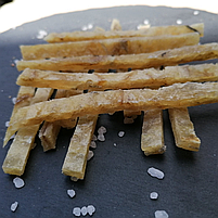 Тунець солоно - сушений нарізка паличка Преміум, закуска до пива (рибний снек) вага 0.5 кг, фото 8