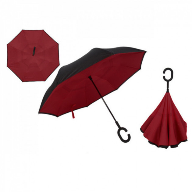 Зонт з механізмом зворотного складання парасолька навпаки umbrella
