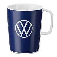 Кружка Volkswagen Logo Cup, Blue/White, артикул 000069601BR