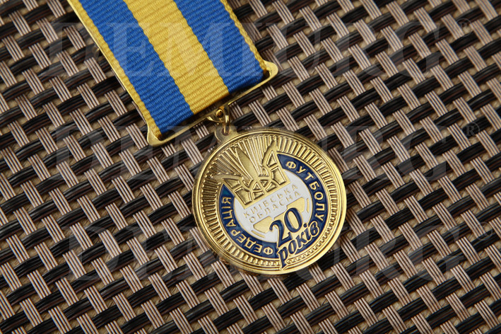 Медаль на колодке наградная