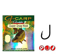 Гачки Gamakatsu G-Carp Super Snag Hook №1 (10шт/уп)