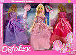 Лялька Defa Lucy 8245 з платтями та вбранням русалки, фото 2