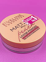 Розсипчаста пудра Eveline Cosmetics Matt My Day Peach Loose Powder