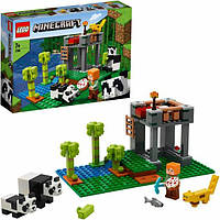 Конструктор LEGO Minecraft Питомник панд 204 детали Лего 21158