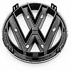 Емблема передня VW Volkswagen 150 мм TIGUAN, PASSAT B7 (NMS) USA - Чорний Матовий (561853600), фото 7
