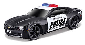 Автомодель Maisto Chevrolet Camaro SS RS Police зі світлом і звуком чорний (81236 black)