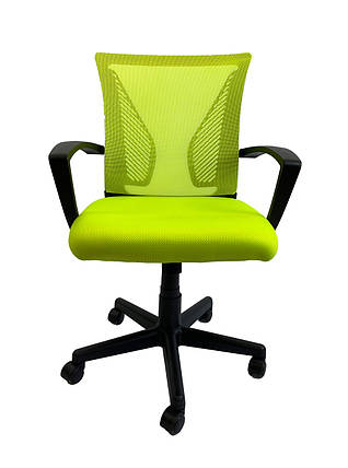 Крісло офісне Star C487 зелене, сітка, фото 2