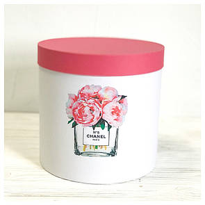 Подарункова коробка "Шанель No5" d20 h20