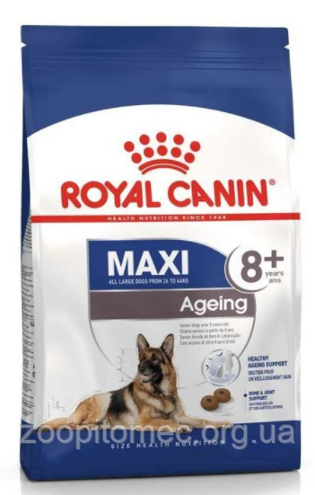 Корм Royal Canin (Роял Канін) Maxi Ageing 8+ для собак великих порід старше 8 років, 15 кг