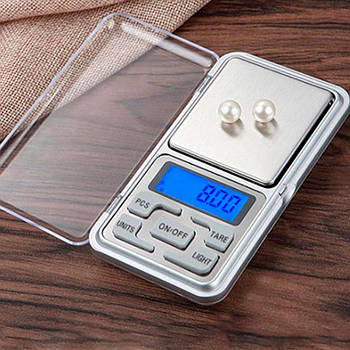 Ювелірні кишенькові ваги до 100 г (120x62x20 мм) Pocket Scale / Електронні міні ваги