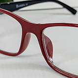 +1.75 Готовые женские прямоугольные очки в пластиковой оправе, фото 6
