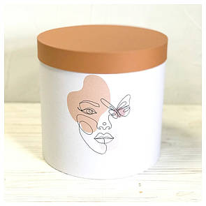 Подарочная коробка "Buterfly" d20 h20