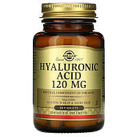 Hyaluronic Acid 120 мг Solgar 30 таблеток