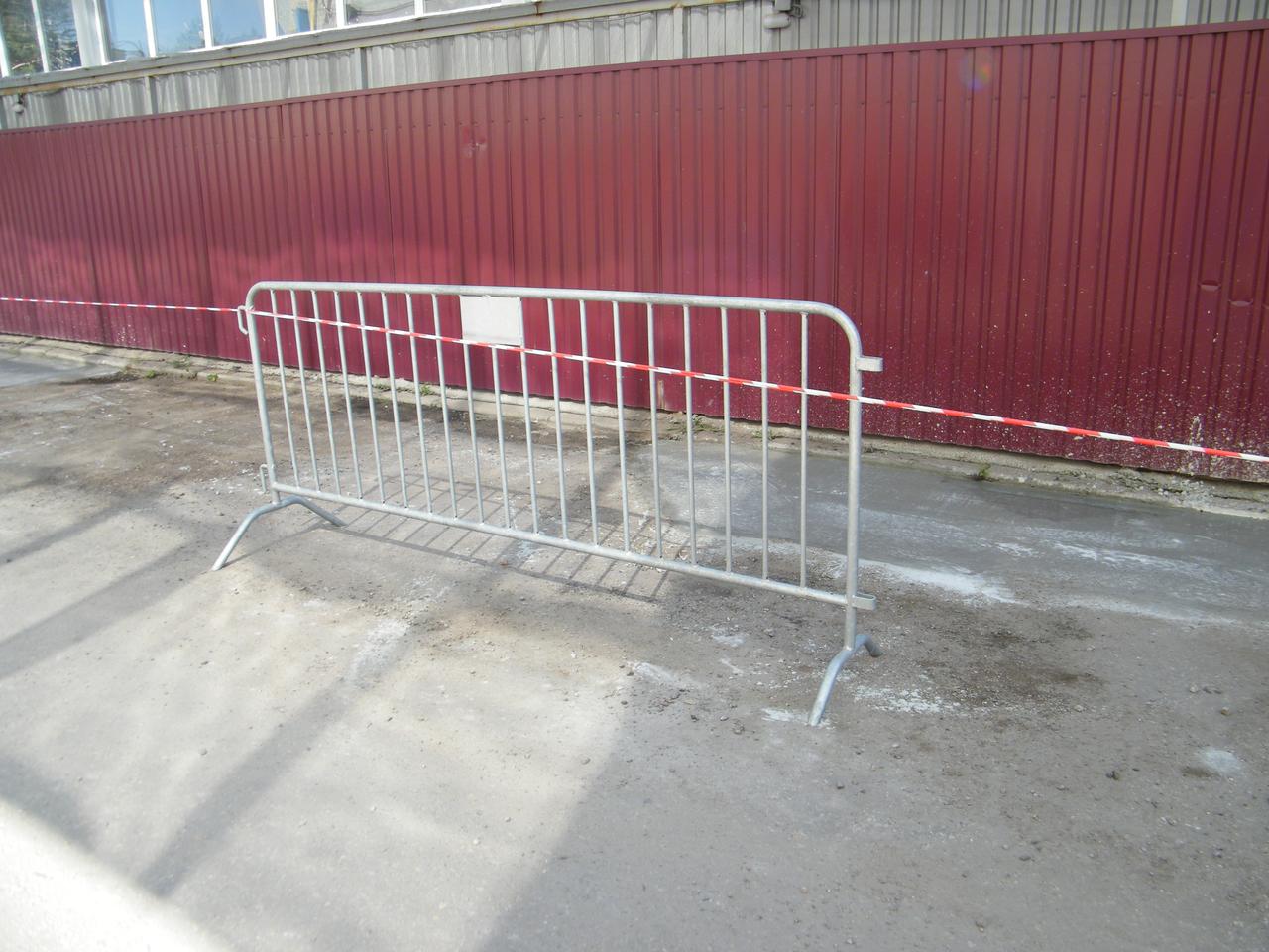 Временный забор (фан барьер) модель 05.034 - фото 1 - id-p1481321495