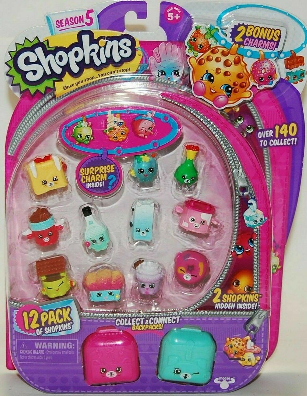 Шопкінс сезон 5 набір 12 шт Shopkins Season 5 12-Pack, фото 1
