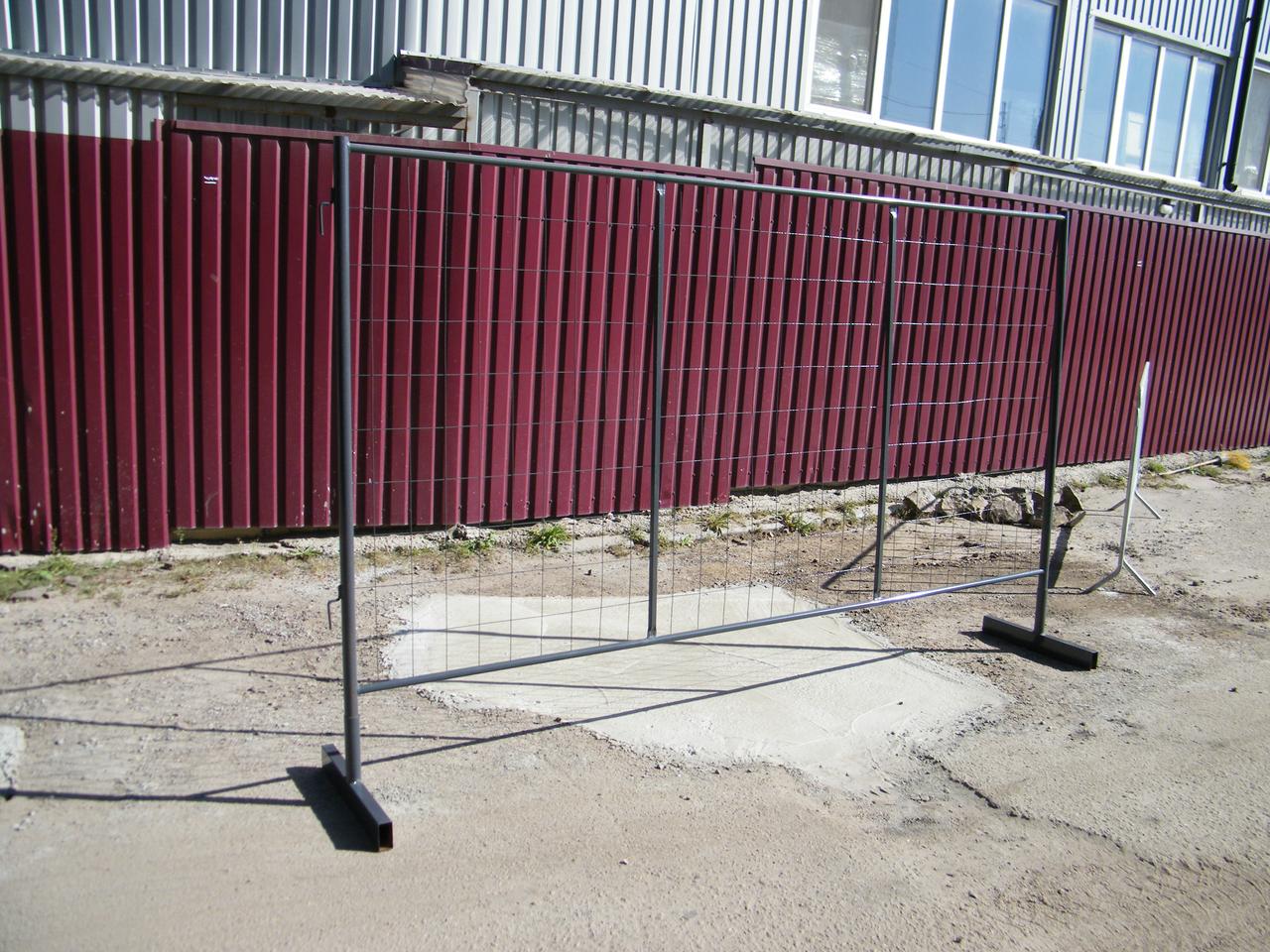 Купить Временный забор ограждения для ремонтных работ, цена 3100 ...