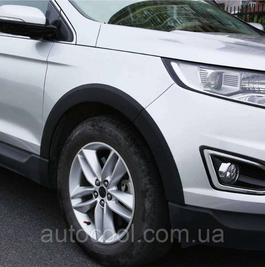 Накладки на арки Ford Edge 2014-2019 р.в. ABS пластик, фото 1