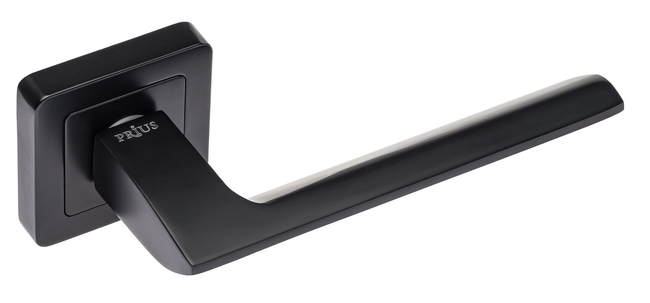 Ручка дверна Prius Лінда 57 556 FB чорний матовий (Китай)