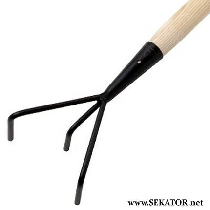 Сапка з держаком Bellota / Беллота 3084 CM, 3- х зуба, 114 мм (Іспанія), фото 2