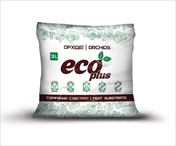 Торф'яної субстрат Eco Plus Орхідея 3л