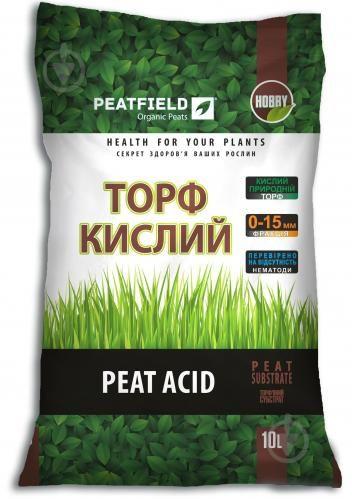 Торф'яної субстрат PeatField Кислий Торф 10л