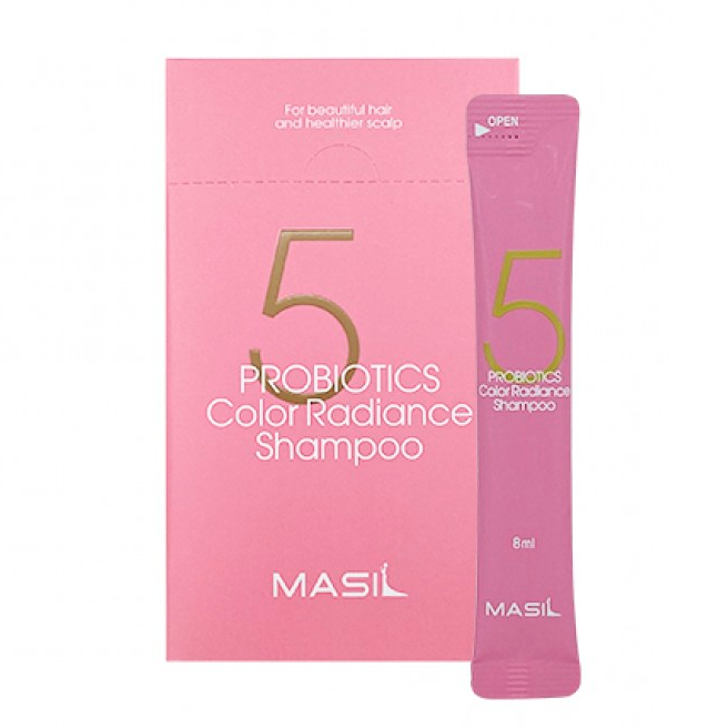 Шампунь із пробіотиками для захисту кольору Masil 5 Probiotics Color Radiance Shampoo, 8 мл